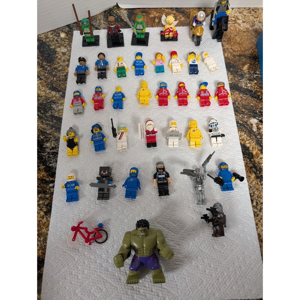 LEGO Marvel Superheroes Guardians of the Galaxy & Mini Fig Lot W/ Vehicles